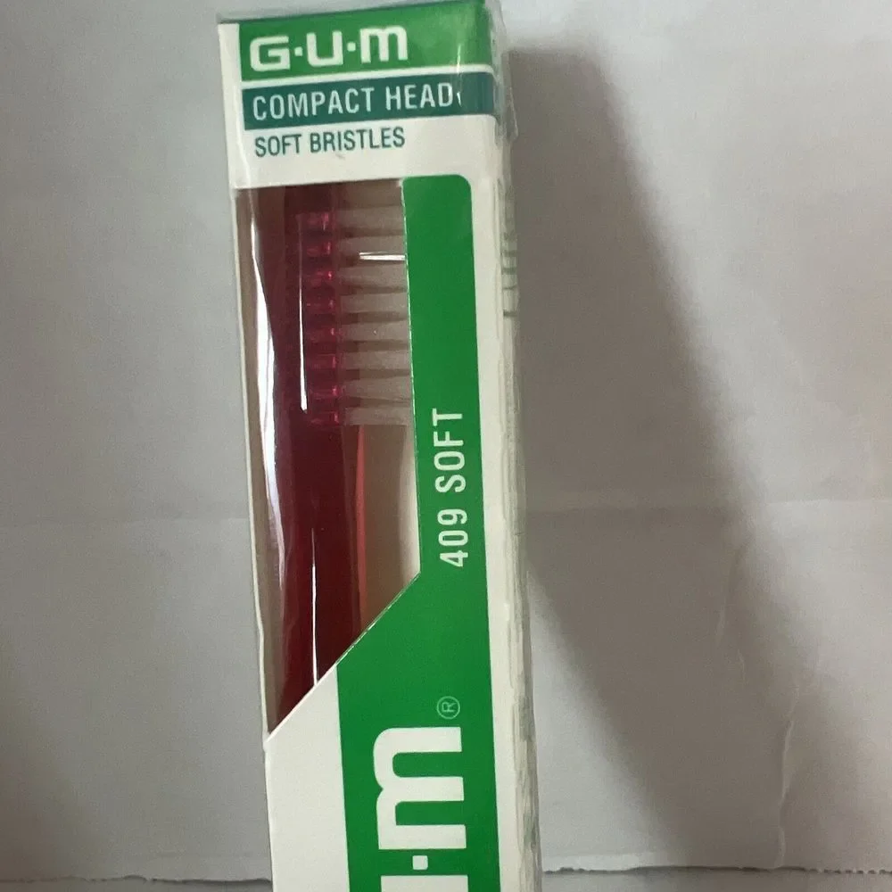 NOS VTG Gum Butler Soft‎ Compact Head Toothbrush 409